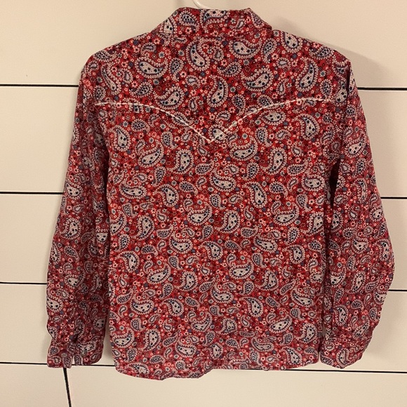 Paisley button up - Picture 2 of 2